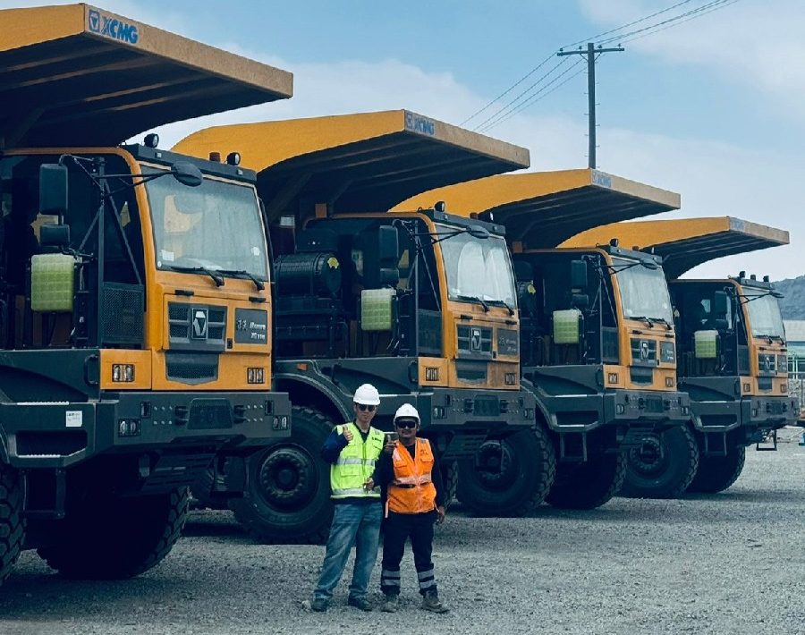 50台XG110矿卡为安第斯山脉注入开云线上登录动能