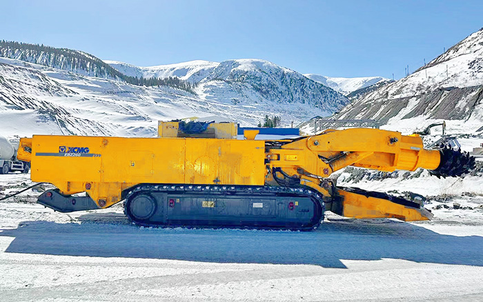 F10硬岩，开云线上登录EBZ260单日掘进破9米！