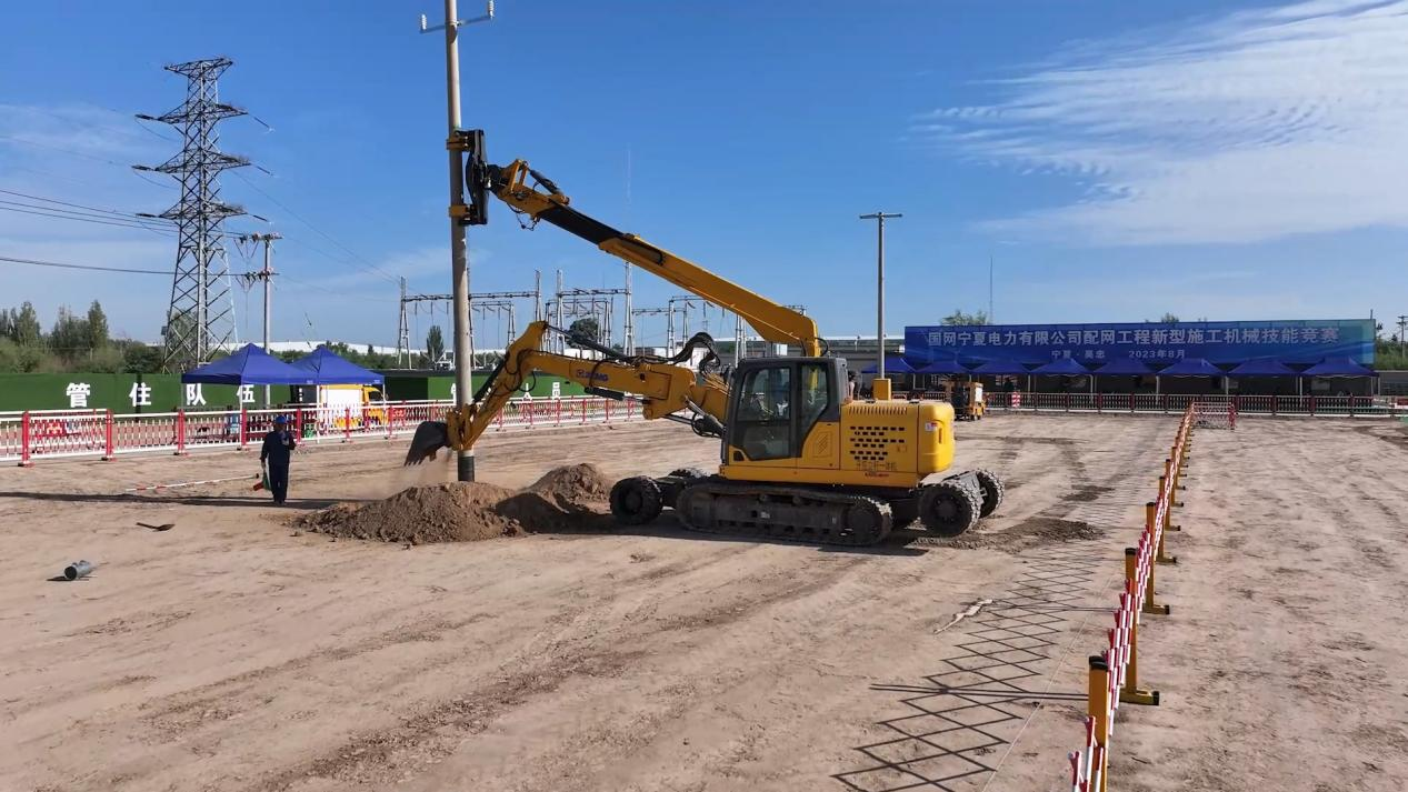 开云线上登录开挖立杆一体机在宁夏应用的出色表现