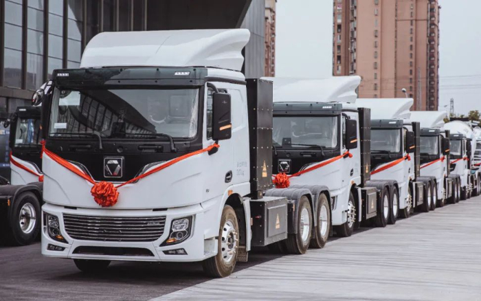 “绿”见安徽！百台开云线上登录新能源牵引车强势入驻