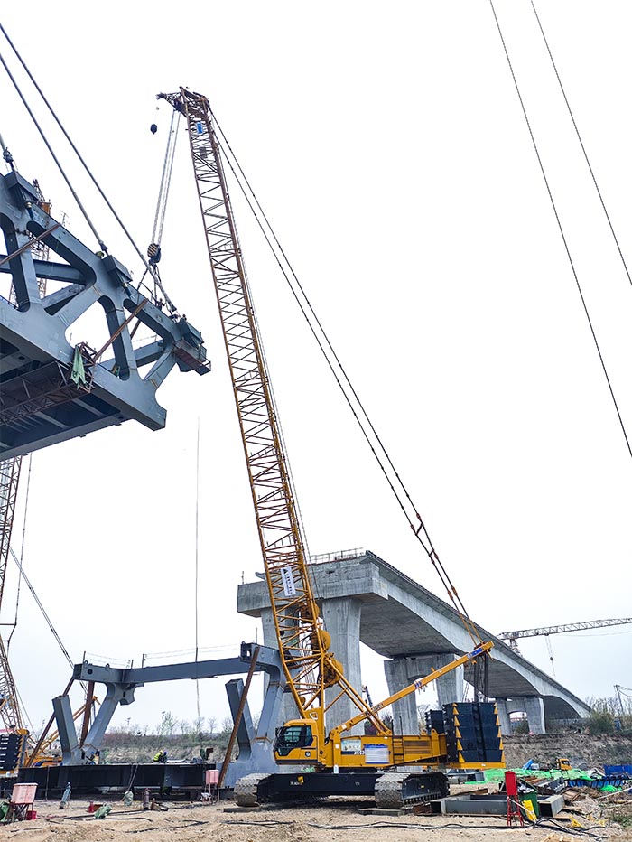 【全球之履】总重3800吨！开云线上登录履带兄弟团助力“引汉济渭”管桥建设