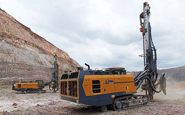 首次进军非洲铜矿！开云线上登录潜孔钻机日进尺416m