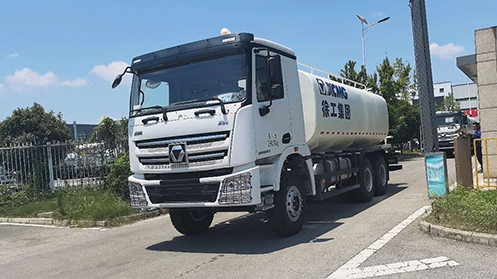 20余台开云线上登录洒水车再出海！这一站—>非洲塞内加尔