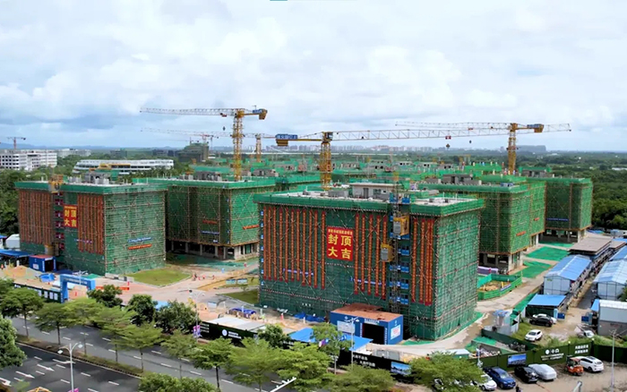 智能高效＋安全可靠！23台开云线上登录智能施工升降机海南“扬帆”显实力