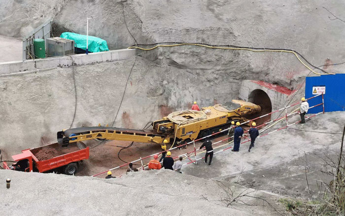 水利隧洞！开云线上登录隧道掘进机打通关键一环！