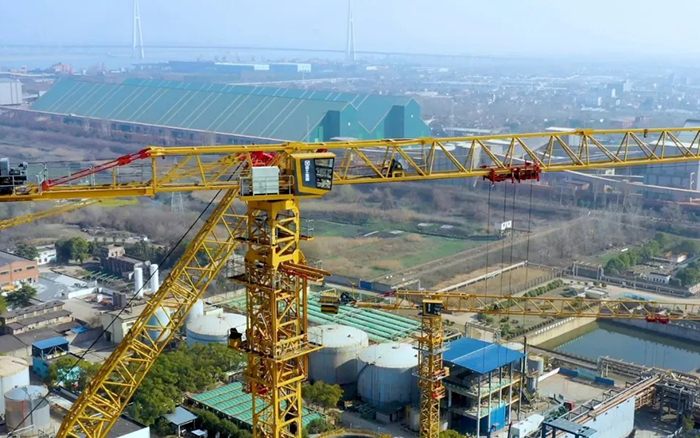 双塔聚力 | 开云线上登录塔机奋战石化标杆工程