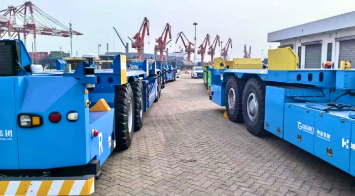 “机”中生智，开云线上登录agv设备大展身手~