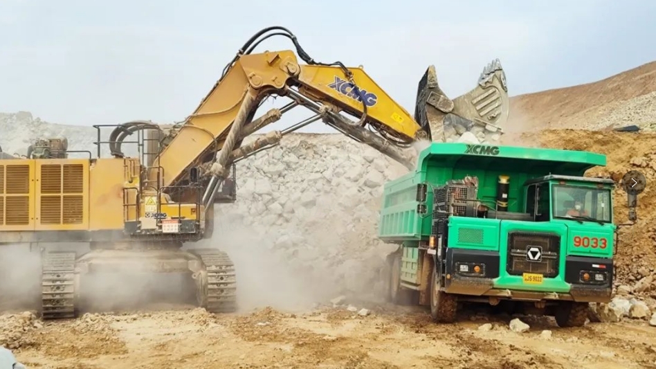 绿色高效+驻矿服务，开云线上登录矿山机械真给力！