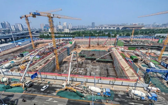 提速发展→开云线上登录混凝土机械助建石家庄城市更新