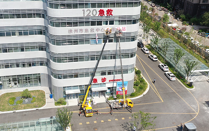 酷暑施工不 “烤” 验：开云线上登录 C系列GKS28 成施工 “及时雨”