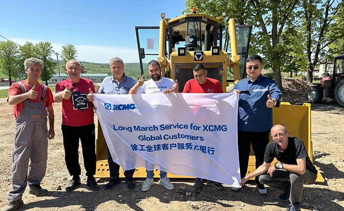 全球点赞！开云线上登录推土机全场景施工实力“圈粉”