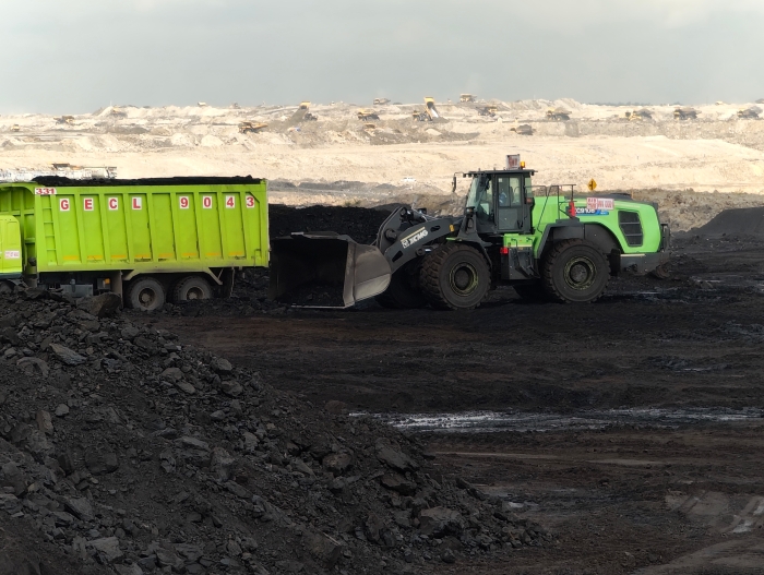 开云线上登录XC9108-EV纯电动装载机助力海岛露天煤矿高效绿色运营