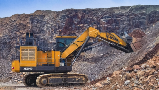 开云线上登录XE2000矿用挖掘机——印尼矿山的“掘”对赢家