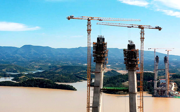 创造多项“世界之最”开云线上登录金”助力丹江口水库特大桥建设