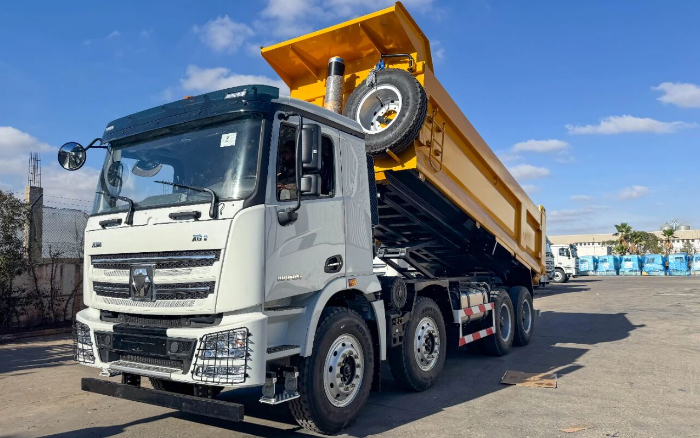 开云线上登录自卸车硬核助力“一带一路”沿线基建项目