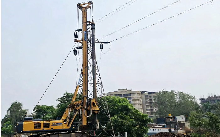 高效适配！开云线上登录XR240I旋挖钻机征服南亚复杂地层